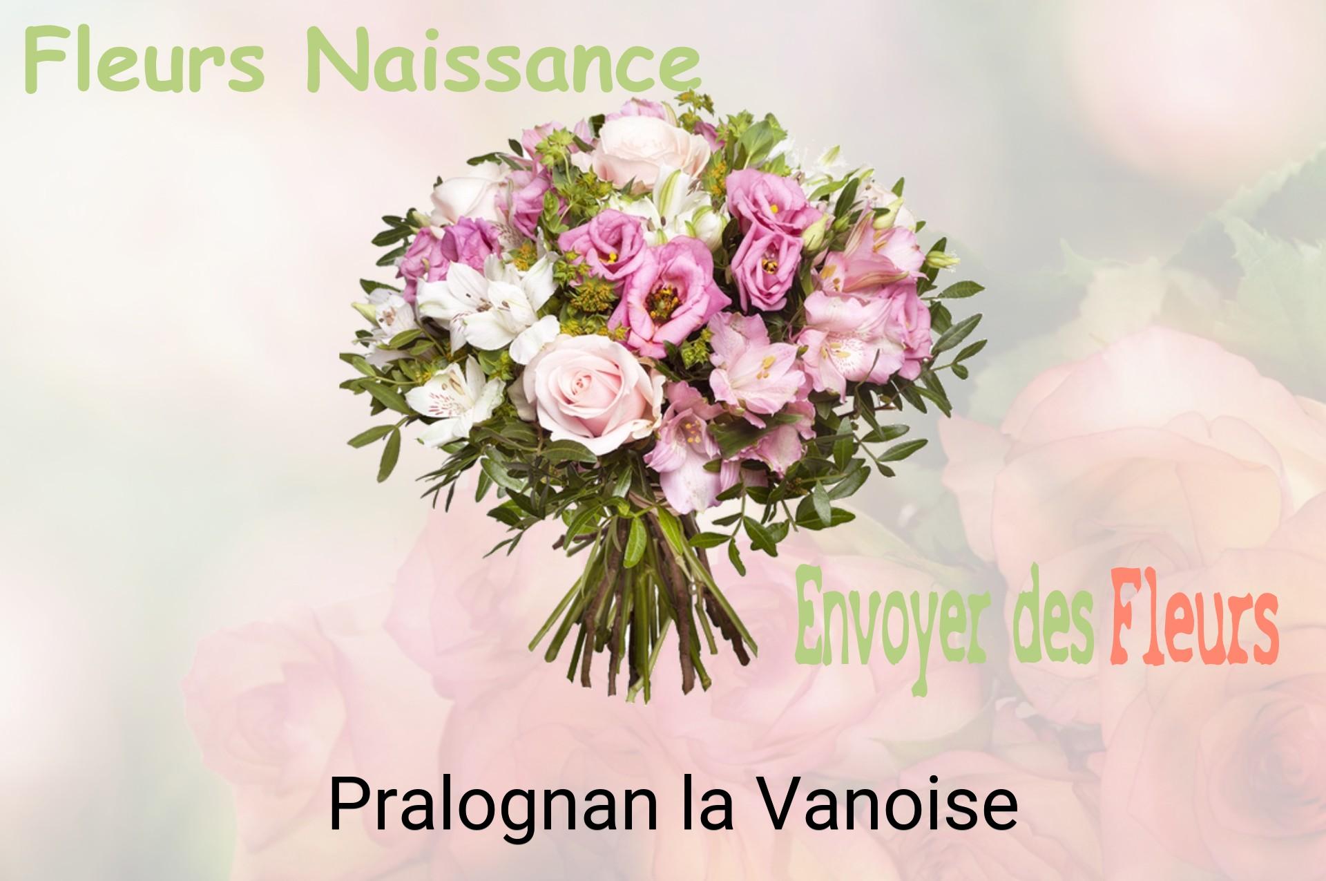 Bouquet de fleurs de naissance livré à Pralognan-la-Vanoise
